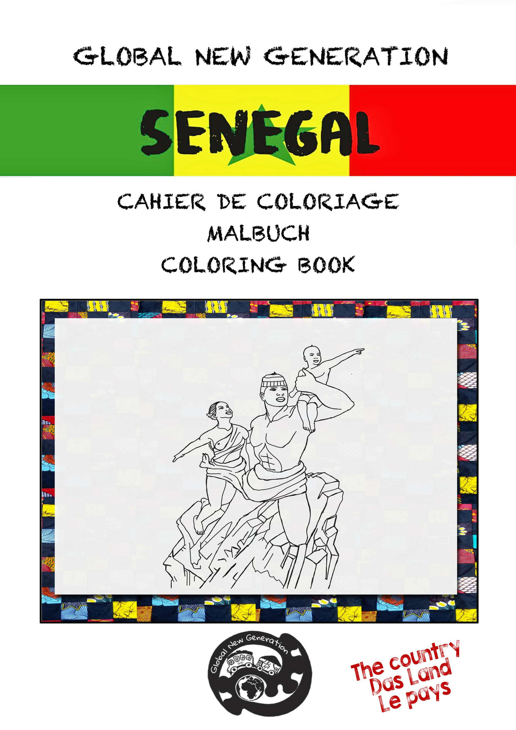 Senegal Malbuch, das Land - Download